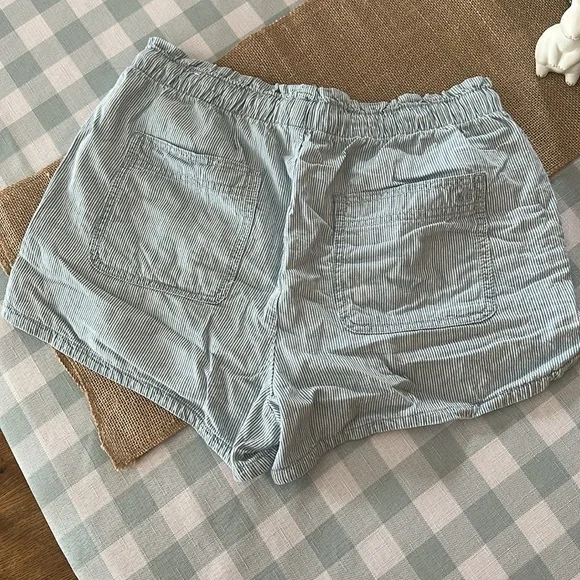 AE Drawstring Stripe Shorts - Picture 2 of 4